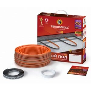 Теплый пол греющий кабель Теплолюкс ProfiRoll 9,5 м/180 Вт