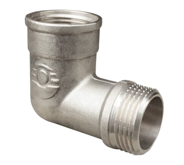 Угольник НИКЕЛИРОВАННЫЙ 3/4" ВР-НР Valfex