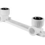 Комплект настенный для смесителя 20х1/2" ВР (20/5) (Valfex) БЕЛЫЙ