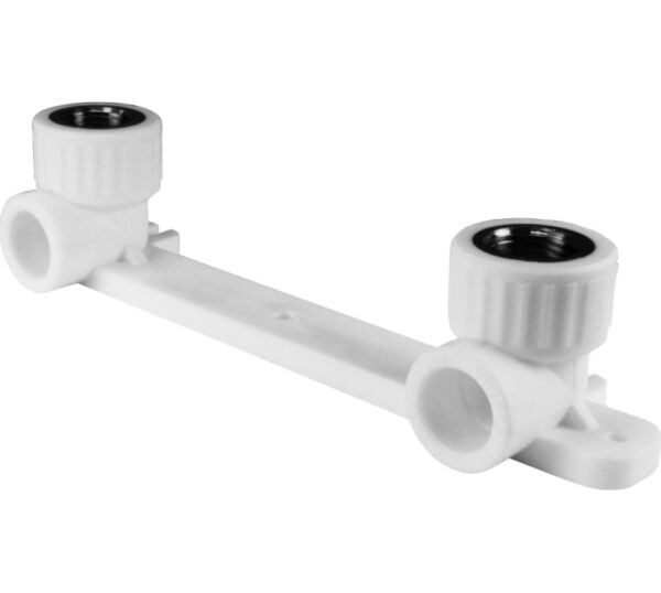 Комплект настенный для смесителя 20х1/2" ВР (20/5) (Valfex) БЕЛЫЙ