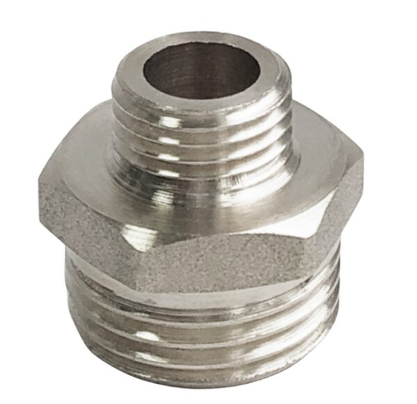 Ниппель переходной НИКЕЛИРОВАННЫЙ (НР 2" x 1_1/2")