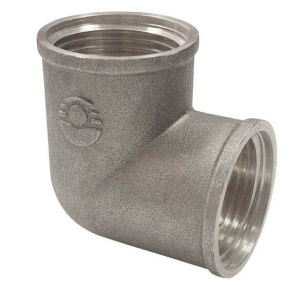 Угольник НИКЕЛИРОВАННЫЙ 1_1/4" ВР-ВР Valfex