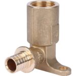 Водорозетка надвижная с длинным нарезным патрубком (16 х 1/2") STOUT
