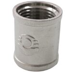 Муфта соединительная НИКЕЛИРОВАННАЯ (Прямая) 1_1/4" ВР/ВР Valfex