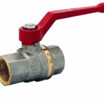 Кран шаровой 1_1/4" ВР/ВР (рычаг) никель Danfoss