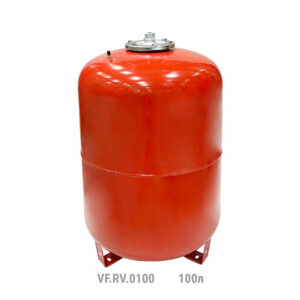 Расширительный бак верт. RV 100л. (КРАСНЫЙ) VALFEX