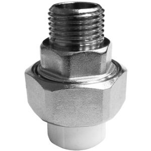 Муфта комб.разъём.(американка) НР 20х1/2" (175/25) (Valfex) БЕЛАЯ