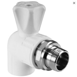 Кран шаровой для радиатора угловой 25х3/4" (40/10) (Valfex)