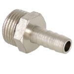 Штуцер никелированный НР (1/2" х ф18) VALFEX