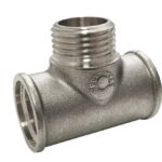 Тройник НИКЕЛИРОВАННЫЙ ВР-НР-ВР 1/2" Valfex
