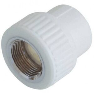 Муфта переходная ВР 25 x 3/4" (100/25) (Valfex) БЕЛАЯ
