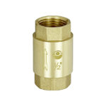 Клапан обратный с латунным штоком 1/2" VALFEX