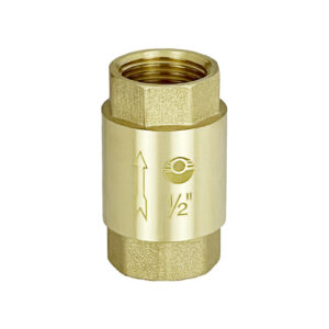 Клапан обратный с латунным штоком 1/2" VALFEX
