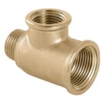 Тройник переходной (ВР3/4" х ВР3/4" х НР1/2") Valfex