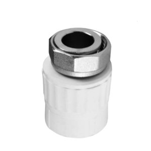 Муфта с накидной гайкой (25 х 1/2") (Valfex) БЕЛАЯ