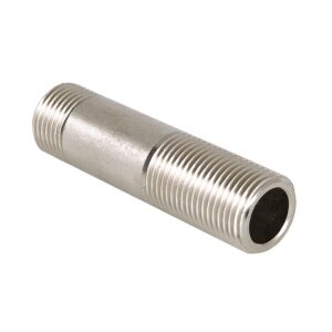 Сгон прямой никелированный (1/2" х 100 мм) Valtec (аналог VF.653.N.012.100)