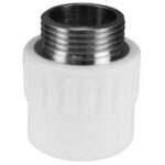 Муфта переходная НР 32 x 1/2" (80/20) (Valfex) БЕЛАЯ