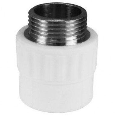 Муфта переходная НР 32 x 3/4" (80/20) (Valfex) БЕЛАЯ