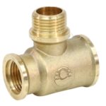 Тройник переходной (ВР3/4" х НР1/2" х ВР1/2") Valfex