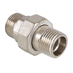 Сгон прямой НИКЕЛИРОВАННЫЙ 1/2" НР/НР (американка) VALFEX