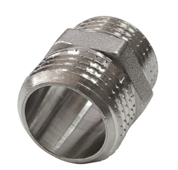 Ниппель НИКЕЛИРОВАННЫЙ 1" Valtec (аналог VF.582.N.100)