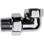 Сгон угловой (американка) 3/4" ВР/НР, хром TIM