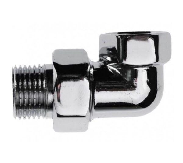 Сгон угловой (американка) 3/4" ВР/НР, хром TIM