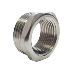 Футорка НИКЕЛИРОВАННАЯ (3/4" х 1/2") Valfex